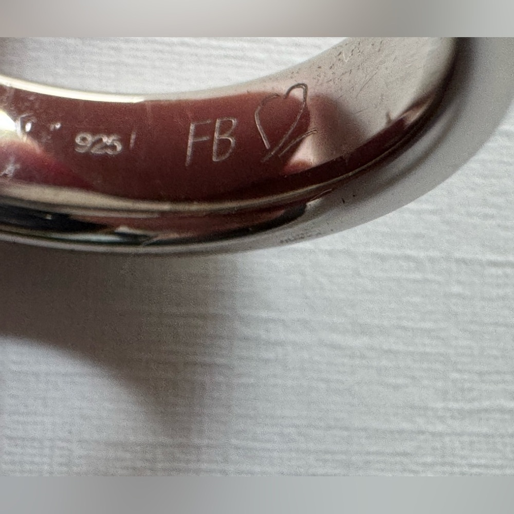 Men's Sterling Silver Ring - Picture 8 of 8